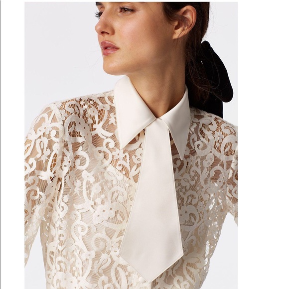 Tory Burch Tops - NWT $348 Tory Burch Rosie Lace Top Blouse